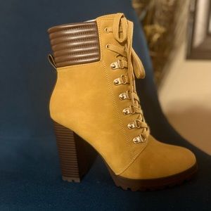 Tan and brown boots; never been worn